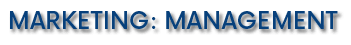 Marketing: Management