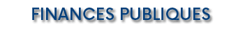 Finances Publiques