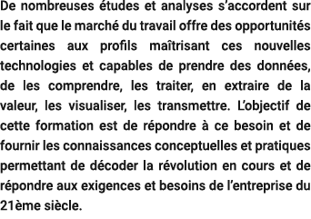 De nombreuses tudes et analyses s’accordent sur le fait que le march  du travail offre des opportunit s certaines au...
