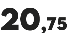 20,75