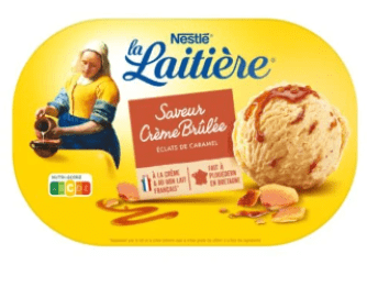 Glace Cr me Brul e clat De Caramel LA LAITIERE. Catalogue carrefour avril 2023 