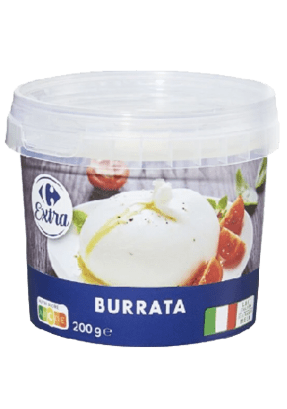 Burrata CARREFOUREXTRA. Catalogue carrefour avril 2023 