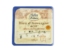 Bleu d’Auvergne AOP. Catalogue carrefour avril 2023