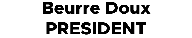 Beurre Doux PRESIDENT 