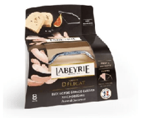 Bloc de foie gras de canard Sud-Ouest IGP. Catalogue carrefour avril 2023