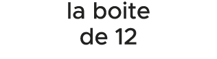 la boite de 12 