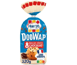 Brioches Doowap sans Additifs Aux p pites de chocolat. Catalogue carrefour avril 2023