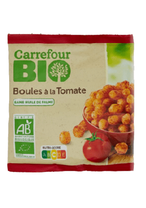 Biscuits Ap ritif boules Tomate . Catalogue carrefour avril 2023 