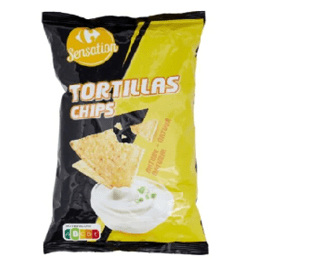 Biscuits ap ritif Tortillas Nature CARREFOUR SENSATION. Catalogue carrefour avril 2023 