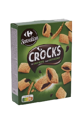 C r ales Fourr es Choco-noisette . Catalogue carrefour avril 2023 