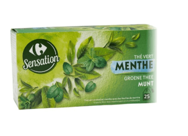 Th Vert Menthe CARREFOUR SENSATION . catalogue carrefour avril 2023