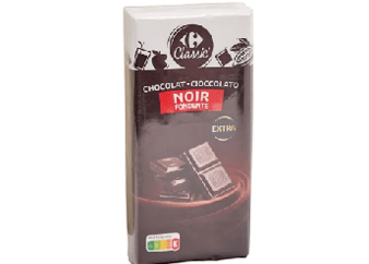 Chocolat Noir Extra CARREFOUR CLASSIC. Catalogue carrefour avril 2023