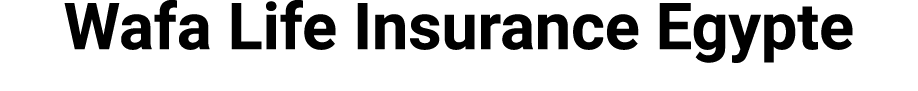 Wafa Life Insurance Egypte