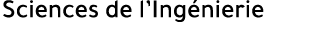 Sciences de l’Ing nierie