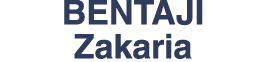 BENTAJI Zakaria