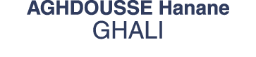 AGHDOUSSE Hanane GHALI 