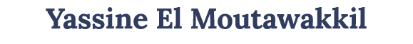 Yassine El Moutawakkil