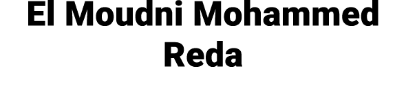 El Moudni Mohammed Reda