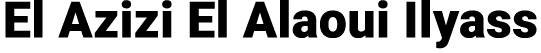 El Azizi El Alaoui Ilyass