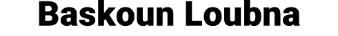 Baskoun Loubna 