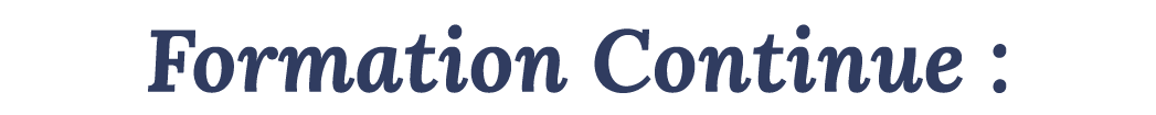Formation Continue :