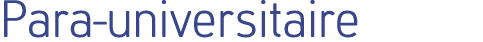 Para universitaire