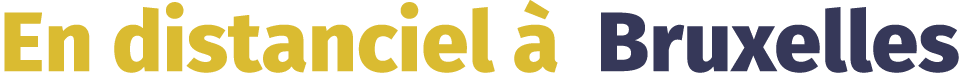 En distanciel  Bruxelles