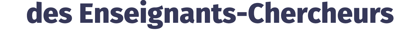 des Enseignants Chercheurs 