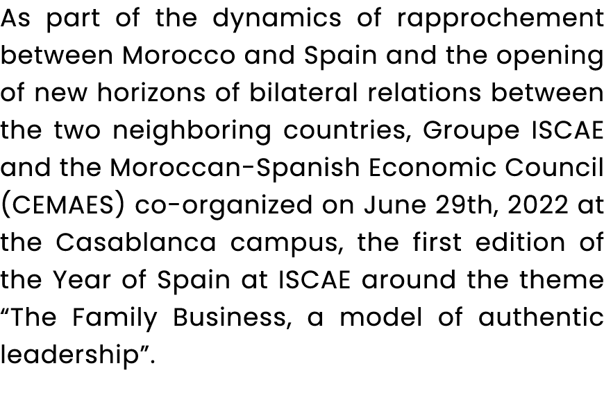 As part of the dynamics of rapprochement between Morocco and Spain and the opening of new horizons of bilateral relat...