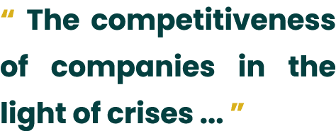 “ The competitiveness of companies in the light of crises ... ”