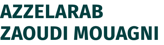 Azzelarab ZAOUDI MOUAGNI