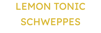 LEMON TONIC Schweppes